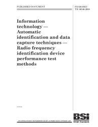 PD ISO/IEC TR 18046:2005
