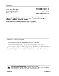 NBN EN 12966-1:2005