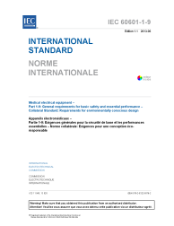 IEC 60601-1-9:2007+AMD1:2013 Consolidated