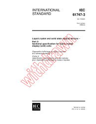 IEC 61747-3:1998