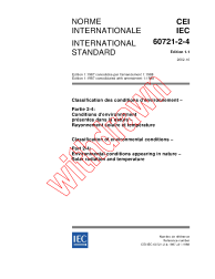IEC 60721-2-4:1987+AMD1:1988 Consolidated