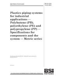 BS EN ISO 15494:2003