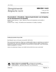 NBN ENV 14443:2004