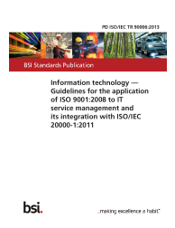 PD ISO/IEC TR 90006:2013