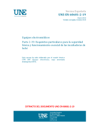 UNE-EN 60601-2-19:2010