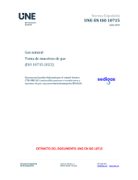 UNE-EN ISO 10715:2023