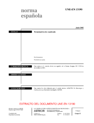 UNE-EN 13190:2002 (R2022)