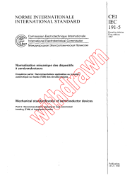 IEC 60191-5:1987