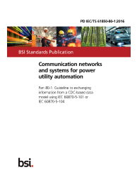 PD IEC/TS 61850-80-1:2016