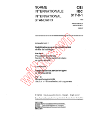 IEC 60317-0-1:1990/AMD1:1992