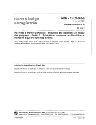 NBN EN 28662-5:1994