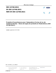 NBN EN ISO 22748:2021