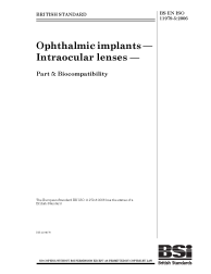 BS EN ISO 11979-5:2006