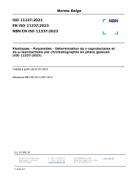 NBN EN ISO 11337:2023