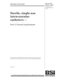 BS EN ISO 10555-1:1997