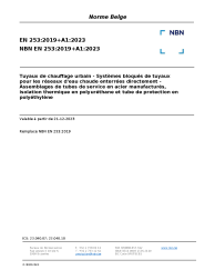 NBN EN 253:2019+A1:2023