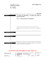 UNE 71500-1:1999 IN