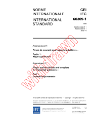 IEC 60309-1:1999/AMD1:2005