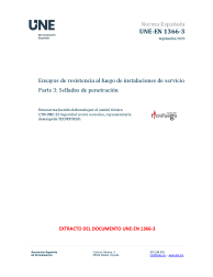 UNE-EN 1366-3:2023
