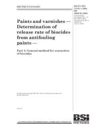 BS EN ISO 15181-1:2004