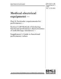 BS 5724-3.129:Supplement No. 1:1994