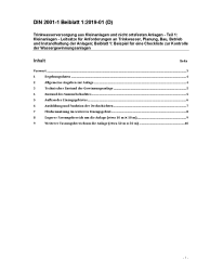 DIN 2001-1 Beiblatt 1:2019-01
