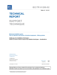 IEC TR 61200-52:2013