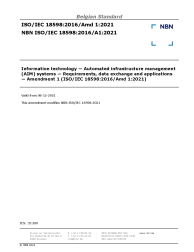NBN ISO/IEC 18598:2016/A1:2021