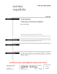 UNE-EN ISO 16135:2007