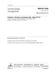 NBN EN 16068:2012