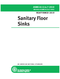 ASME A112.6.7-2010 (R2019)