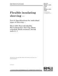 BS EN 60684-3-233:1998