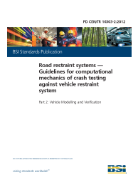 PD CEN/TR 16303-2:2012