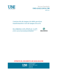UNE 62422:2014/2M:2021