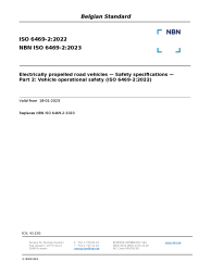 NBN ISO 6469-2:2023