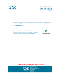UNE-EN 14564:2020