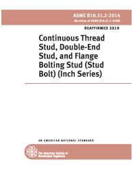 ASME B18.31.2-2014 (R2019)