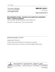 NBN EN 15234-1:2011