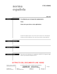 UNE 192002:2012 (R2019)