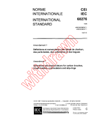 IEC 60276:1968/AMD1:1987