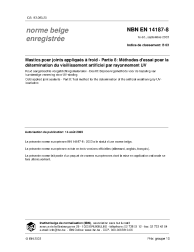 NBN EN 14187-8:2003