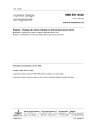 NBN EN 15559:2009