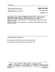 NBN EN 3364:2007