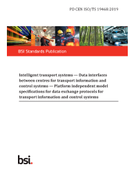 PD CEN ISO/TS 19468:2019