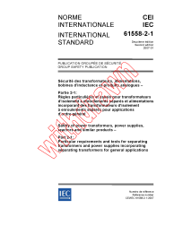 IEC 61558-2-1:2007