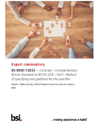 BS 8500-1:2023 ExComm