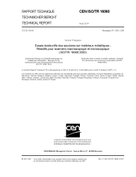 CEN ISO/TR 16060:2014