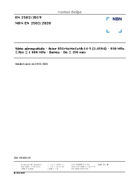NBN EN 2502:2020
