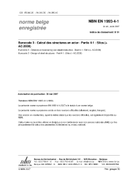 NBN EN 1993-4-1:2007