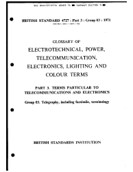 BS 4727-3 Group 03:1971